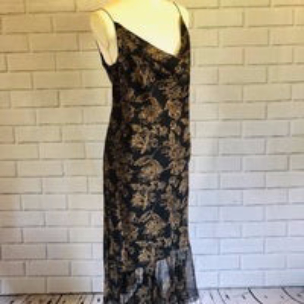 Tommy Bahama Floral Silk Slip Dress Size 14